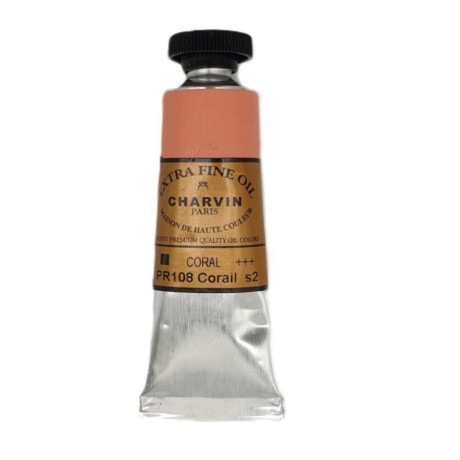 Olejová barva Coral Extra fine Charvin Paris tuba 20 ml