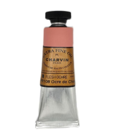 Olejová barva Flesh ochre 21 Extra fine Charvin Paris tuba 20 ml