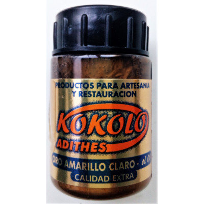 Tekuté zlato, odstín 08, Žluté zlato jasné, Oro amarillo claro, 40ml