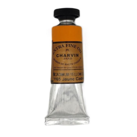 Olejová barva Cadmium yellow deep 42 extra fine Charvin Paris tuba 20 ml