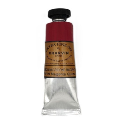 Olejová barva Quinacridone Magenta 58 Extra fine Charvin Paris tuba 20 ml