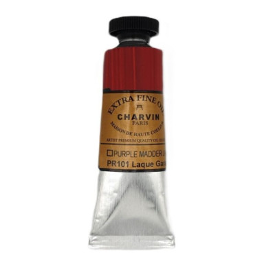 Olejová barva Purple Madder Lake 62 extra fine Charvin Paris tuba 20 ml