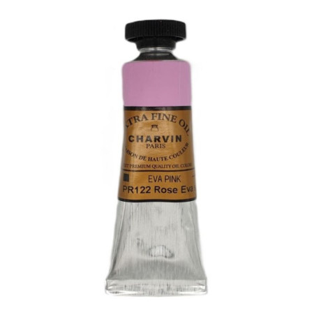 Olejová barva Eva Pink 68 extra fine Charvin Paris tuba 20 ml