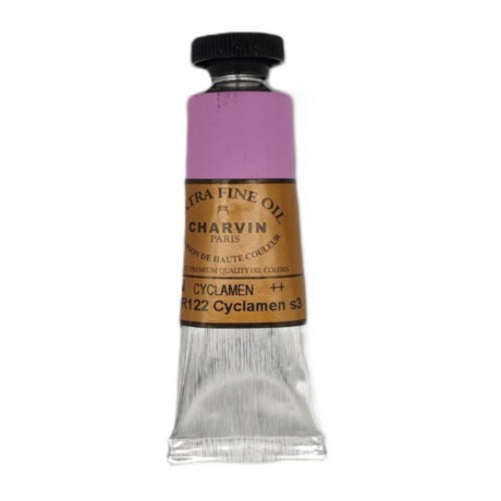 Olejová barva Cyclamen 73 Extra Fine Charvin Paris tuba 20 ml