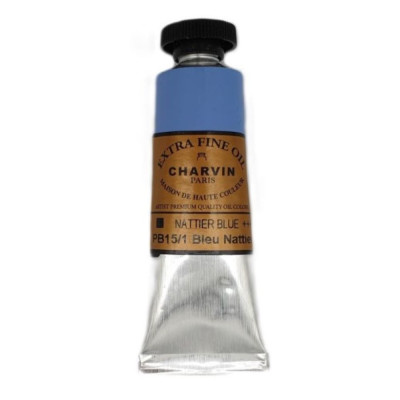 Olejová barva Nattier Blue 96 Extra fine Charvin Paris tuba 20 ml