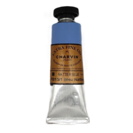 Olejová barva Nattier Blue 96 Extra fine Charvin Paris tuba 20 ml