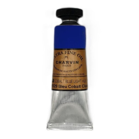 Olejová barva Cobalt Blue Light HUE 102 Extra Fine Charvin Paris tuba 20 ml
