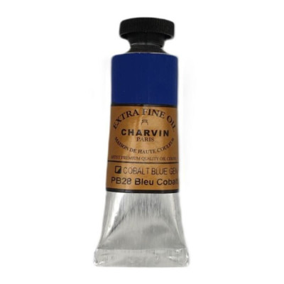 Olejová barva Cobalt Blue Gen 104 Extra Fine Charvin Paris tuba 20 ml