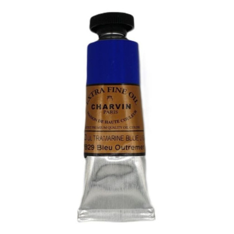 Olejová barva Ultramarine Blue Light 118 Extra Fine Charvin Paris tuba 20 ml