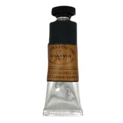 Olejová barva Green Shade 126 Extra Fine Charvin Paris tuba 20 ml