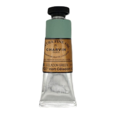 Olejová barva Celadon Green 127 Extra Fine Charvin Paris tuba 20 ml