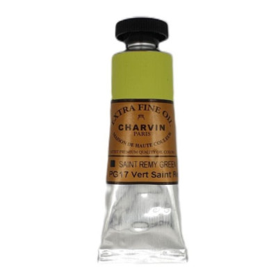 Olejová barva Saint Remy Green 133 Extra Fine Charvin Paris tuba 20 ml