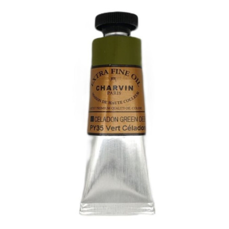 Olejová barva Celadon Deep Green 137 Extra Fine Charvin Paris tuba 20 ml