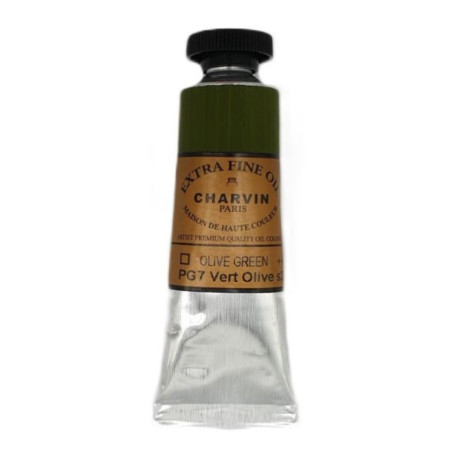 Olejová barva Olive Green 138 Extra Fine Charvin Paris tuba 20 ml