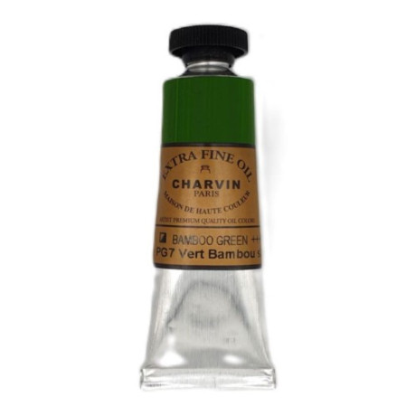 Olejová barva Bamboo Green 141 Extra Fine Charvin Paris tuba 20 ml