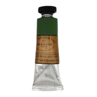 Olejová barva Chromium Oxyd Green 144 Extra Fine Charvin Paris tuba 20 ml