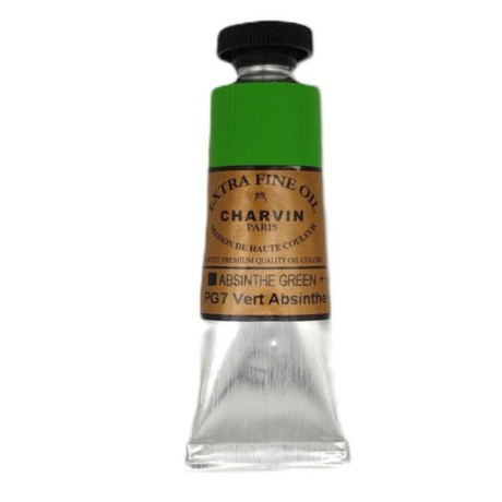 Olejová barva Absinthe Green 150 Extra Fine Charvin Paris tuba 20 ml