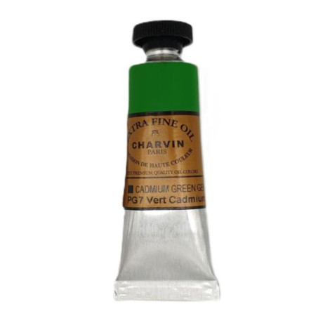 Olejová barva Cadmium Green GEN 151 Extra Fine Charvin Paris tuba 20 ml
