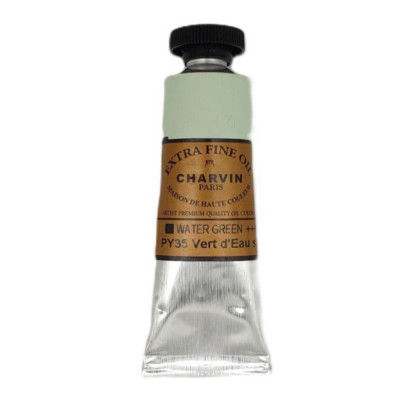 Olejová barva Water Green 154 Extra Fine Charvin Paris tuba 20 ml