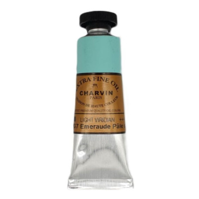 Olejová barva Light Viridian 158 Extra Fine Charvin Paris tuba 20 ml