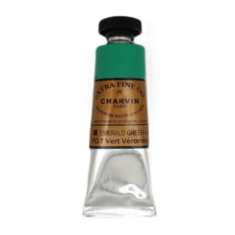 Olejová barva Emerald Green 161 Extra Fine Charvin Paris tuba 20 ml