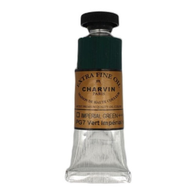 Olejová barva Imperial Green 163 Extra Fine Charvin Paris tuba 20 ml