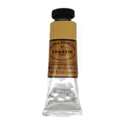 Olejová barva Yellow Ochre Light 168 Extra Fine Charvin Paris tuba 20 ml
