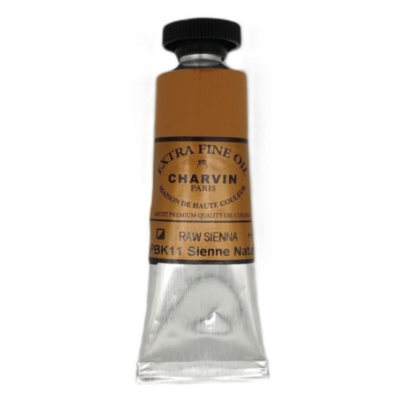 Olejová barva Raw Sienna 172 Extra Fine Charvin Paris tuba 20 ml