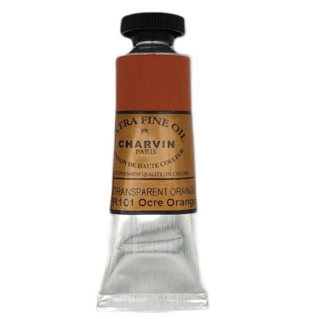 Olejová barva Transparent Orange Ochre 176 Extra Fine Charvin Paris tuba 20 ml