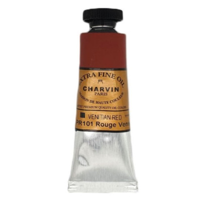 Olejová barva Venetian Red 182 Extra Fine Charvin Paris tuba 20 ml