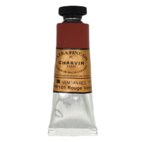 Olejová barva Venetian Red 182 Extra Fine Charvin Paris tuba 20 ml