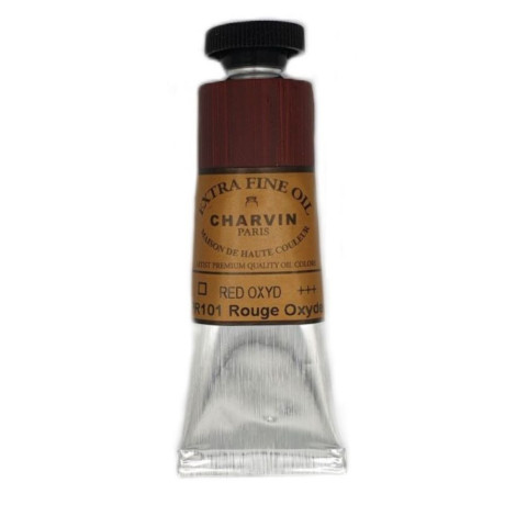 Olejová barva Red Oxyd 186 Extra Fine Charvin Paris tuba 20 ml