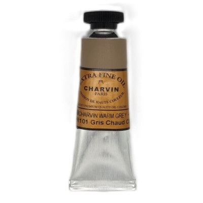 Olejová barva Charvin Warm Grey 196 Extra Fine Charvin Paris tuba 20 ml