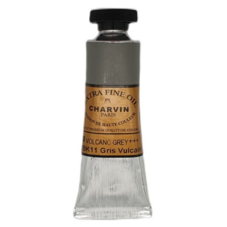 Olejová barva Volcano Grey 197 Extra Fine Charvin Paris tuba 20 ml