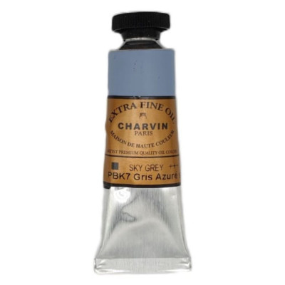 Olejová barva Sky Grey 200 Extra Fine Charvin Paris tuba 20 ml