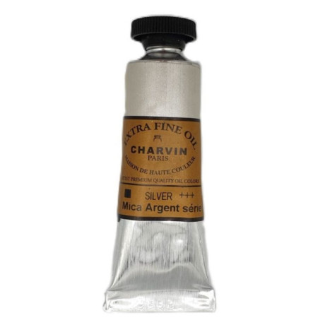 Olejová barva Silver 208 Extra Fine Charvin Paris tuba 20 ml