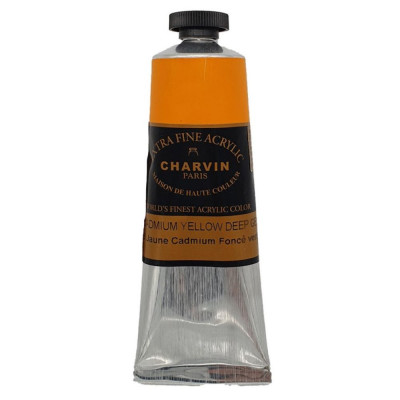 Akrylová barva Cadmium Yellow Deep GEN 377 Extra Fine Charvin Paris 60 ml