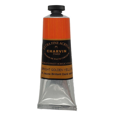 Akrylová barva Bright Golden Yellow 425 Extra Fine Charvin Paris 60 ml