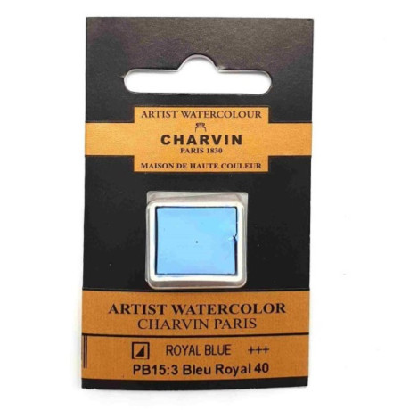 Akvarelová barva Royal Blue 40 Extra Fine Charvin Paris pánvička
