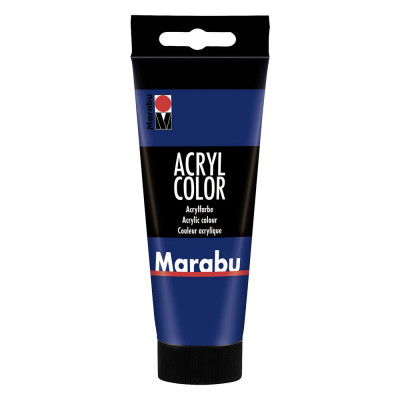 Marabu Akrylová barva 100 ml Tmavě modrá