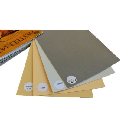 Blok Clairefontaine Pastelmat No.1 24x30 cm 12 listů 360g/m² Detail papíru