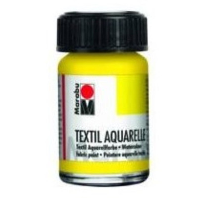 Barva na textil akvarelová žlutá Marabu 15 ml