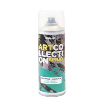 Lak lesklý ve spreji na olejové barvy Ghiant 400 ml