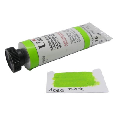 Tempera mistrovská Kadmiová zeleň skvělá Umton 16 ml