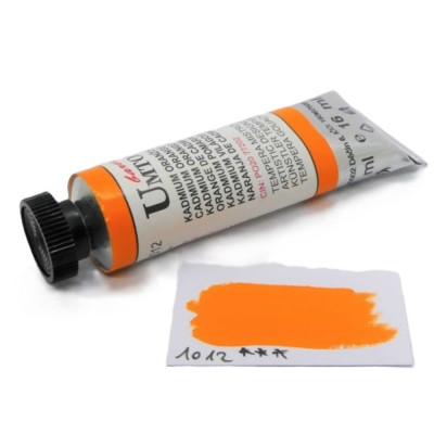 Tempera mistrovská Kadmium oranžové světlé Umton 16 ml