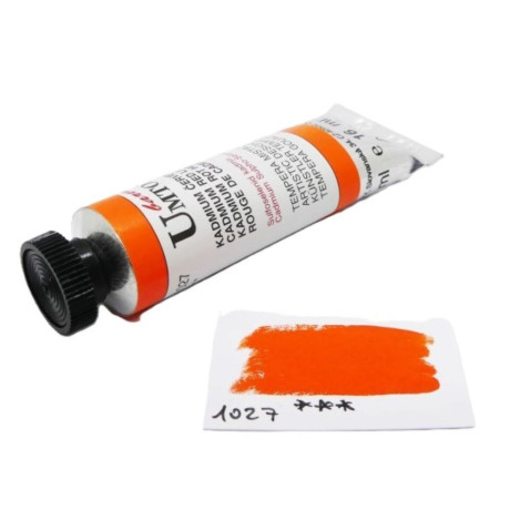 Tempera mistrovská Kadmium červené světlé Umton 16 ml