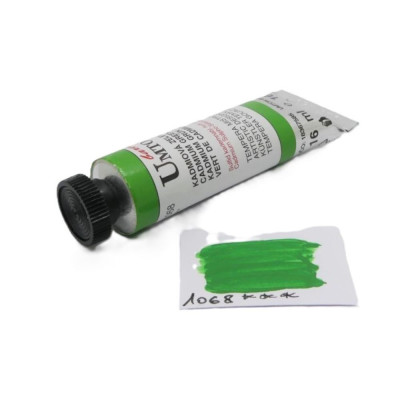 Tempera mistrovská Kadmiová zeleň střední Umton 16 ml