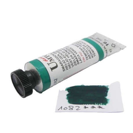 Tempera mistrovská Smaragdová zeleň Umton 16 ml