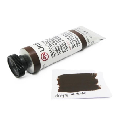 Tempera mistrovská Umbra pálená Umton 16 ml
