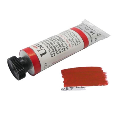 Tempera mistrovská Permanentní červeň tmavá Umton 16 ml